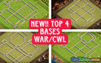 CoC Base Layouts & Links for Town Hall 11 | Home, Trophy, War #33400
