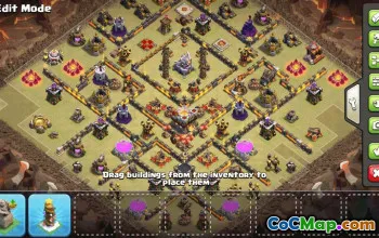 CoC Base Layouts & Links for Town Hall 11 | Home, War & Trophy Bases #32748