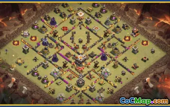 CoC Base Layouts & Links for Town Hall 11, War & Trophy Bases #29427