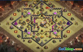 CoC Base Layouts & Links for Town Hall 11 | War, Trophy & Hybrid Bases #31830