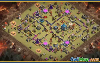 CoC Base Layouts & Links for Town Hall 13, War, Trophy & More #29978