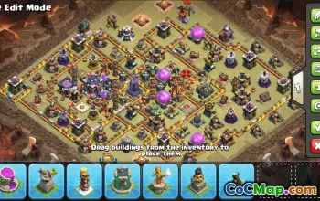 CoC Base Layouts & Links for Town Hall 15, War & Trophy Bases #31242