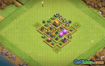 CoC Base Layouts & Links for Town Hall 5, War, Farming & More #31853