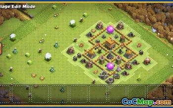 CoC Base Layouts & Links for Town Hall 5, War & Trophy Bases #30165