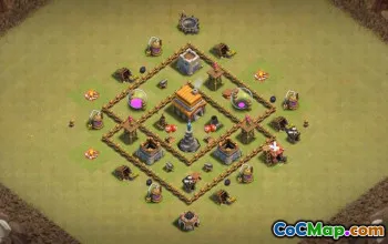 CoC Base Layouts & Links for Town Hall 5 - War, Trophy, Farming #31843