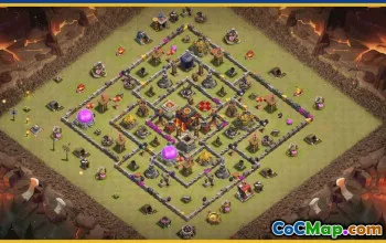 CoC Base Layouts & Links | Town Hall 10, Farming, Trophy & More #29136