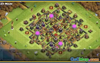 CoC Base Layouts & Links | Town Hall 10, War & Farming Bases #30086