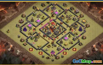 CoC Base Layouts & Links | Town Hall 10, War, Farming, Troops #30079