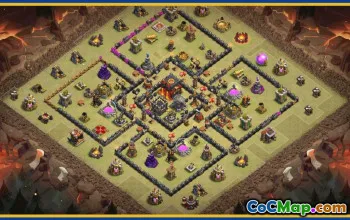 CoC Base Layouts & Links | Town Hall 10, War, Trophy, Map #28266