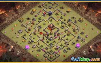 CoC Base Layouts & Links - Town Hall 10, War, Trophy Maps #29138