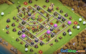 CoC Base Layouts & Links | Town Hall 11, War & Home Village #31858