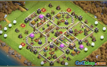 CoC Base Layouts & Links | Town Hall 11, War, Trophy, Home Village #30129