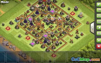 CoC Base Layouts & Links | Town Hall 11, War, Trophy, Home Village #33365