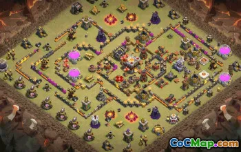 CoC Base Layouts & Links - Town Hall 11, War, Trophy & More #30801