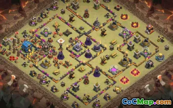 CoC Base Layouts & Links | Town Hall 12, War, Trophy & Home Village #32581