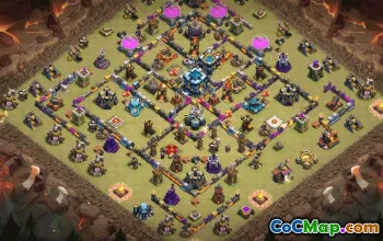 CoC Base Layouts & Links | Town Hall 13, War & Trophy Bases #31706