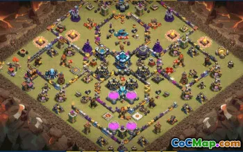 CoC Base Layouts & Links | Town Hall 13, War & Trophy Bases #31708