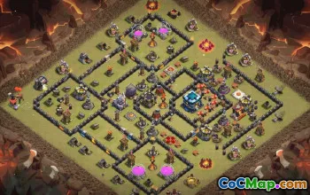 CoC Base Layouts & Links | Town Hall 13, War & Trophy Bases #33392