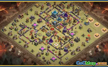 CoC Base Layouts & Links | Town Hall 13, War, Trophy & Home Village #30264