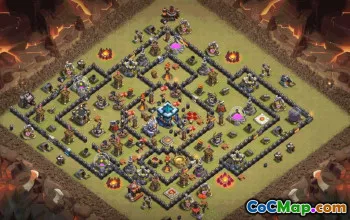 CoC Base Layouts & Links | Town Hall 13, War, Trophy, Home Village #33338