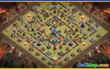 CoC Base Layouts & Links | Town Hall 13, War, Trophy Maps #29321