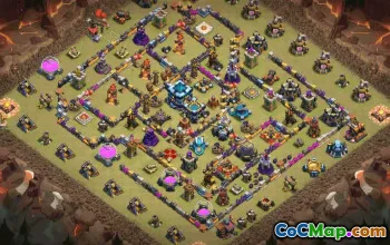 CoC Base Layouts & Links | Town Hall 13 War, Trophy & More #32090