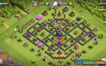 CoC Base Layouts & Links | Town Hall 9, War & Trophy Bases #32887