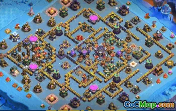 CoC Base Layouts & Map for Town Hall 15 | Copy & Share #30985