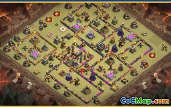 CoC Base Layouts & Map | Town Hall 11, War, Trophy & Farming #29658
