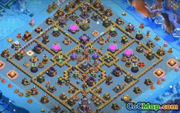 CoC Base Layouts & Map | Town Hall 15, War, Trophy & Home Village #31611