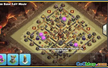CoC Base Layouts & Maps for TH10 | Town Hall, War, Trophy & Farming #30395