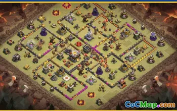 CoC Base Layouts & Maps for Town Hall 11, War & Trophy Bases #29812