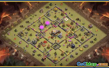 CoC Base Layouts & Maps - Town Hall 11, War, Trophy & Home Village #29556