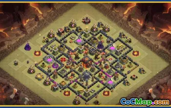 CoC Base Layouts: Town Hall 10, War, Trophy, Farming Maps #29624