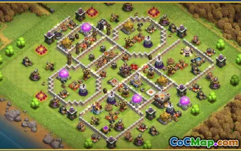 CoC Base Layouts & Town Hall 11 Copy Links | Home, War & Village #27768