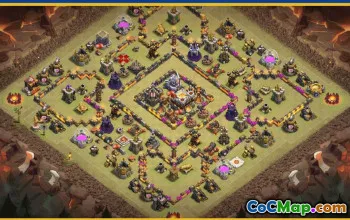 CoC Base Layouts Town Hall 11 | War, Trophy & Home Village #29525