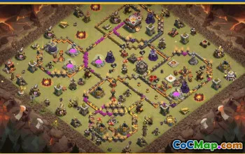 CoC Base Layouts | Town Hall 11, War, Trophy, Hybrid & More #28703