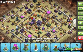 CoC Base Layouts with Link | Town Hall 15, War, Trophy & More #32479