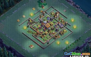 COC Builder Base Layouts: BH9 Farming and Trophy Maps #14207
