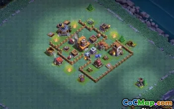 COC Builder Hall 4 Aspecte de bază: Hărți agricole și trofee #14136