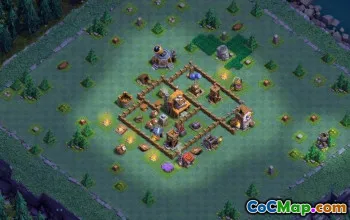 CoC Builder Hall 4 Base Layouts: Farming & Trophy Maps #16565