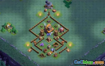 CoC Builder Hall 4 Base Layouts: Trophy, Farming & More #14293