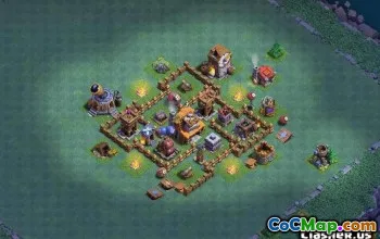 COC Builder Hall 4 Layouts: Agricultură, Trofeu și Map Designs #14132