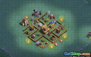 CoC Builder Hall 4 Layouts: Farming, Trophy & More #14460