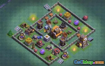CoC Builder Hall 5: Base Layouts & Farming Maps Guide #15985