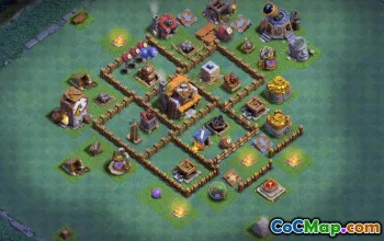 CoC Builder Hall 5 Base Layouts: Farming & Trophy Maps #16214