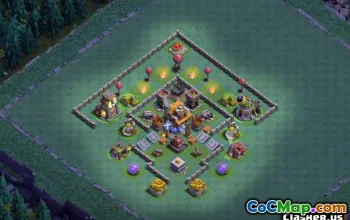 COC Builder Hall 5 Aspecte de bază: Hărți de trofeu și agricultură #14150