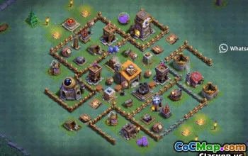 COC Builder Hall 6 Bố cục cơ sở: Bản đồ nông nghiệp và cúp #14212