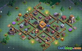 COC Builder Hall 6 Base Layouts: Farming, Trophy & Maps #15648