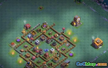 CoC Builder Hall 6 Base Layouts: Farming & Trophy Maps #16104
